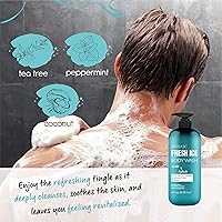 AnatoliaDaphne Fresh Ice Peppermint Body Wash for Men 20.2oz — image 2