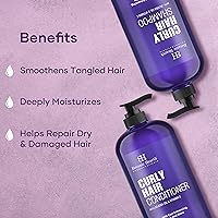 Botanic Hearth Curly Hair Shampoo and Conditioner Set, 16 Fl Oz x 2 — image 5