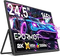 EPORMOT 24.5-inch 165Hz 2K Portable Gaming Monitor — image 1