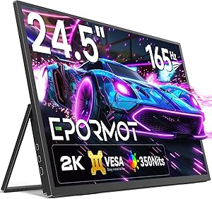 EPORMOT 24.5-inch 165Hz 2K Portable Gaming Monitor Review