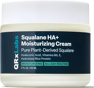QRxLabs Plant-Based Squalane Face Moisturizer 2 fl oz