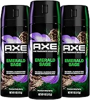 AXE Premium Deodorant Body Spray for Men Green Geranium 3 Count — image 1