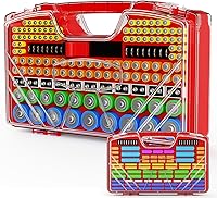 RESGKZE Battery Organizer Storage Holder Box Case with Tester — image 1