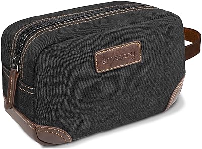 Emissary Men's Toiletry Bag, Black