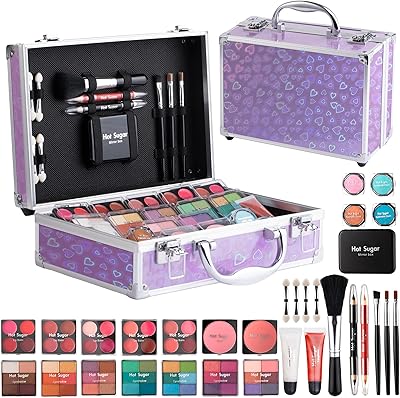 Hot Sugar Makeup Kit for Teenager Girls - Purple Love