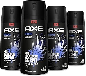 AXE Phoenix Body Spray Deodorant 4oz 4 Count Review