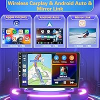 Fuluku 10.1 Inch Android Car Stereo with Wireless Carplay and Android Auto — image 3