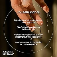 Advanced Clinicals Hydrating Collagen Body Oil 12 Fl Oz — image 4