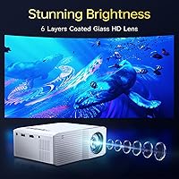 KSAN VF310 Portable Projector with WiFi and Bluetooth — image 8