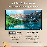 SilverMagic ALR Projector Screen 160-inch 2.35:1 Gray — image 2