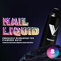 V Beauty Pure Monomer Acrylic Nail Liquid 8 Oz — image 2