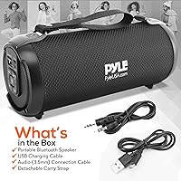Pyle PBMSPG3BK Wireless Portable Bluetooth Boombox Speaker — image 7