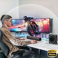 GEOYEAO HD029 2.1CH Dolby Atmos Sound Bar with Subwoofer — image 8