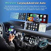 Podofo Wireless Carplay/Android Auto Portable Car Radio 9.3″ HD Touchscreen — image 3