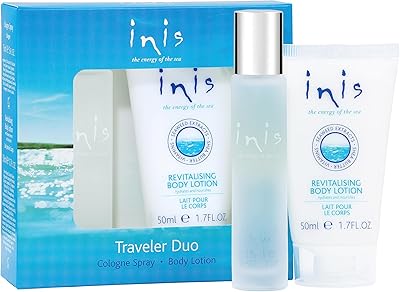 Inis the Energy of the Sea Cologne & Body Lotion Sampler Set