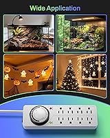 BN-LINK 8 Outlet Surge Protector with Mechanical Timer — image 6