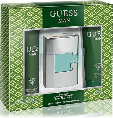 GUESS Man Eau de Toilette 3 Piece Gift Set