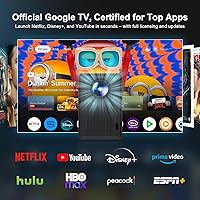 QIAOLET 4K Smart Projector with Google TV — image 2