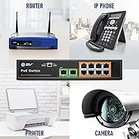 BV-Tech POE-SW802G 8-Port Gigabit PoE+ Switch — image 8