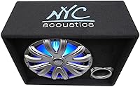 Rockville NYC Acoustics NSE12L 1200W Powered Car Subwoofer — image 3