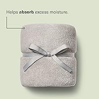 DevaCurl Microfiber Anti-Frizz Hair Towel - Gray — image 2