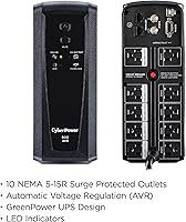 CyberPower CP900AVR UPS Battery Backup — image 5