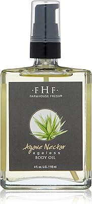 FarmHouse Fresh Agave Nectar Ageless Body Oil, 4 Fl Oz