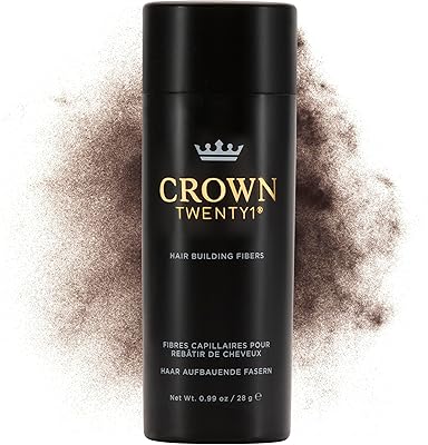 CROWN Hair Building Fibers Dark Brown 28g