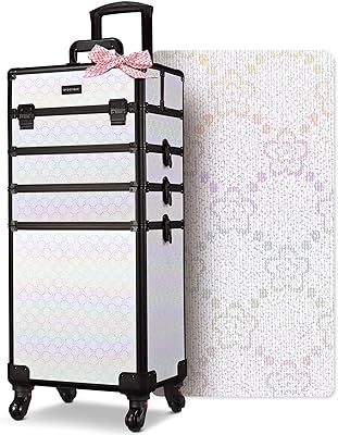 Byootique Nail Travel Case - ForgetMeNot White