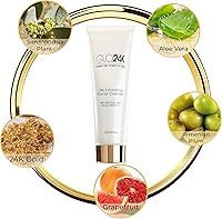 GLO24K Exfoliating Facial Cleanser with 24k Gold, Aloe Vera, and Vitamins — image 2