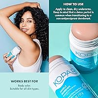 Kopari Aluminum Free Coconut Deodorant, Charcoal 2 Pack — image 7