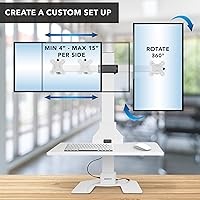 Mount-It! MI-7952 Electric Standing Desk Converter — image 8