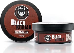 GIBS Grooming Black Kodiak Beard Balm Aid, 2 oz Review