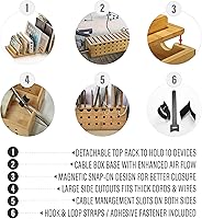 Prosumer's Choice Bamboo Multi Device Charging Station — image 3