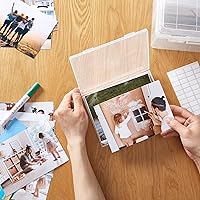 Lifewit 5x7 Photo Storage Box with 9 Inner Containers — image 9