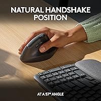 Logitech Wave Keys & Lift Vertical Mouse Ergonomic Bundle — image 5