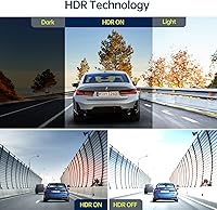 LAMTTO C310 Dual Dash Cam 1080P Front and Interior — image 4