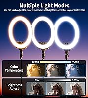 Zecti 18″ Ring Light Kit with 82″ Stand — image 3