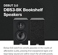 ELAC Debut 3.0 DB53-BK Bookshelf Speakers — image 2