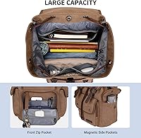 WITZMAN A8004 Canvas Backpack for Men — image 4