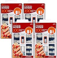 Kiss Products 100 Full Cover Nails, Short Square (4 PACK) — image 1