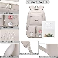 Makukke School Backpack for Teen Girls — image 5