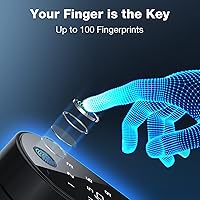 GEONFINO S2 Pro Fingerprint Smart Door Lock — image 2