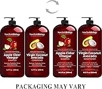 New York Biology Apple Cider Vinegar Shampoo and Coconut Avocado Conditioner Set 16.9 Fl Oz — image 4