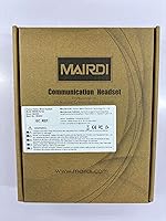 MAIRDI M809DBQD002C Telephone Headset with Noise Canceling Microphone — image 8