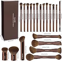 MAANGE 20 Pcs Makeup Brushes Set with Gift Box — image 8