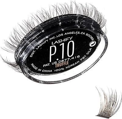 Lashify Plushy 10mm Gossamer Lashes in Truffle