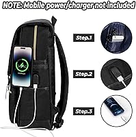 Ronyes Vintage Laptop Backpack BBWN — image 3