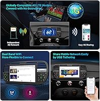 XTRONS PXS7250FBL Android 14 Car Stereo for Fiat 500 (2007-2015) — image 5