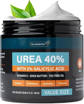 NUVADERMIS Urea Cream 40% for Feet 14oz